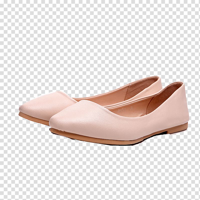 Ballet flat Slip-on shoe High-heeled footwear, Lazy shoes transparent background PNG clipart