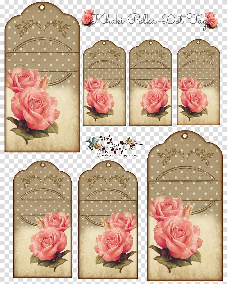 Garden roses Decal Pink Floral design, rose banner transparent background PNG clipart