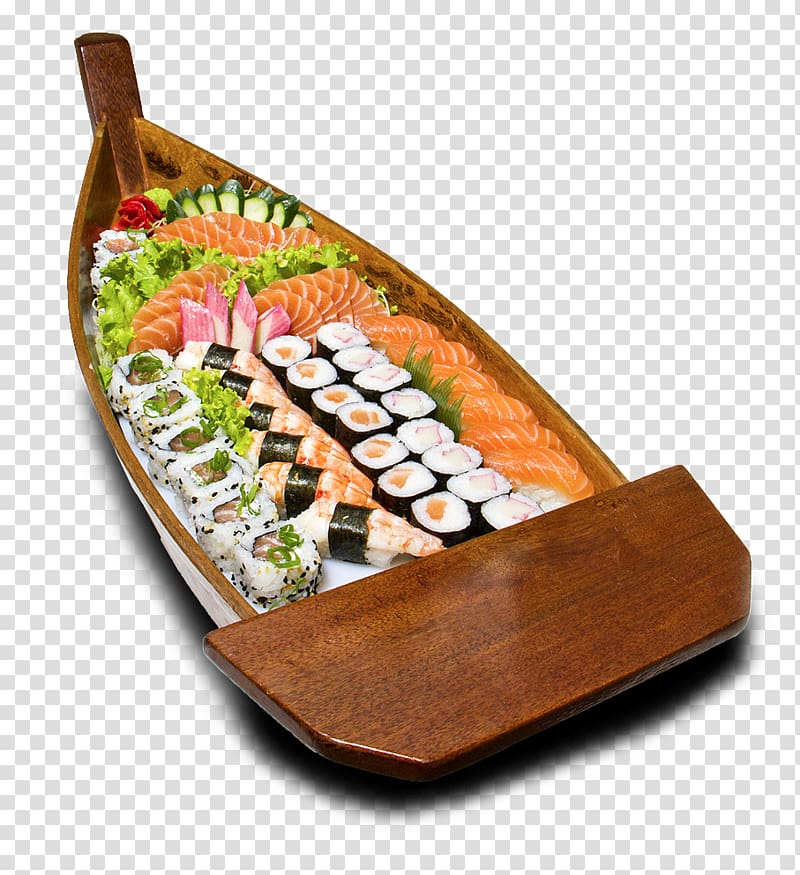 Sashimi Sushi Japanese Cuisine Asian cuisine California roll, sushi transparent background PNG clipart