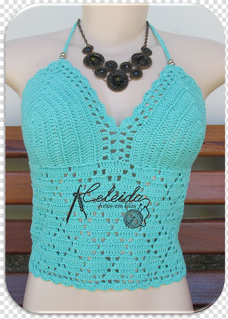 Crochet Granny square Knitting Tube top Pattern, Croche transparent background PNG clipart