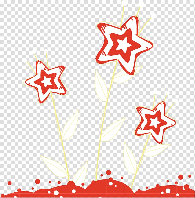 Red , Red Star transparent background PNG clipart