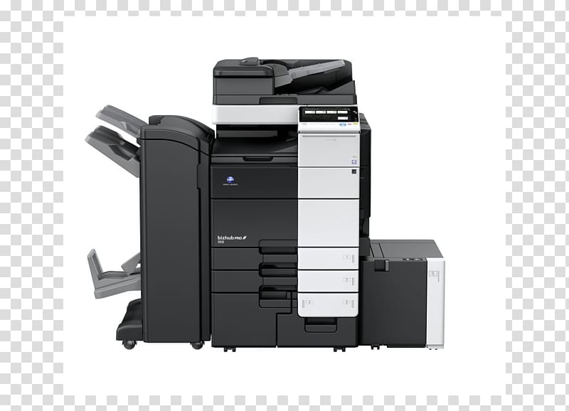 Konica Minolta copier Multi-function printer, printer transparent background PNG clipart