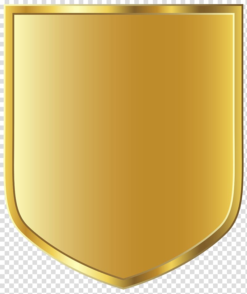 Paper Graphics , Gold Badge Template , gold shield illustration transparent background PNG clipart