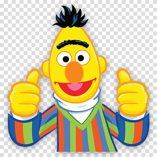 Sesame Street Ernie , Sticker Bert Ernie Wall decal Elmo, sesame transparent background PNG clipart