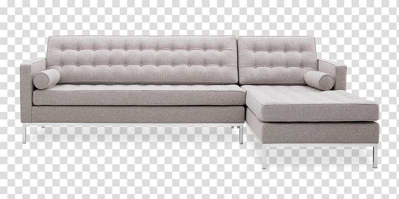 Couch Designer Knoll Loveseat, corner sofa transparent background PNG clipart