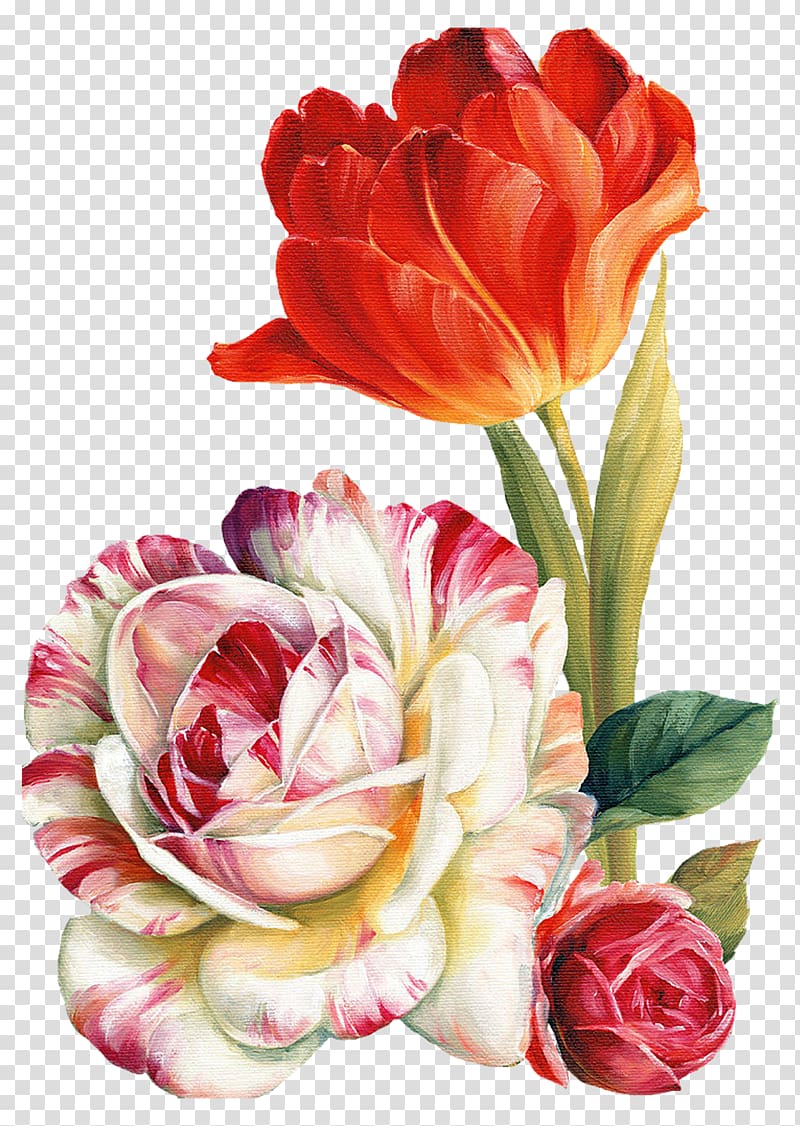 Painting Art Decoupage Printmaking Floral design, watercolour transparent background PNG clipart