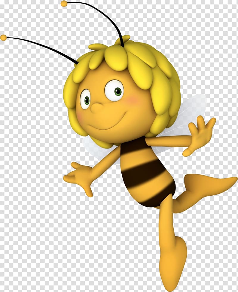 Maya The Bee illustration, Maya the Bee Animation , bee transparent background PNG clipart