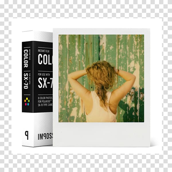 Polaroid SX-70 graphic film graphic Paper Instant film, Polaroid Sx70 transparent background PNG clipart