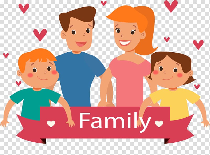 Family , Super loving family transparent background PNG clipart