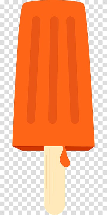 Ice Cream Cones Ice cream bar, ice cream orange transparent background PNG clipart