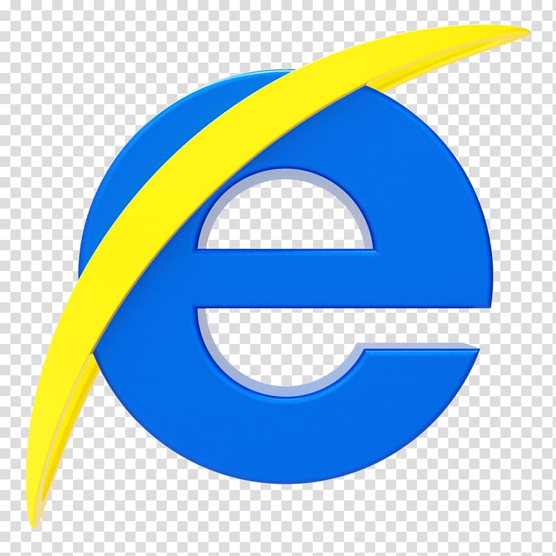 Internet Explorer Logo Web browser , Internet Explorer logo transparent background PNG clipart
