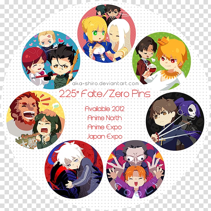 Fate/Zero Shirou Emiya Saber Pin Badges Fate/stay night, Anime transparent background PNG clipart