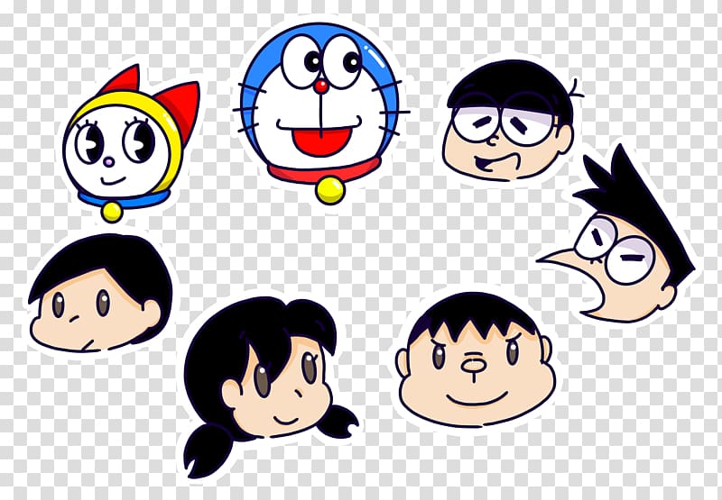 Hidetoshi Dekisugi Megumi Oka Nobita Nobi Shizuka Minamoto Drawing, doraemon transparent background PNG clipart