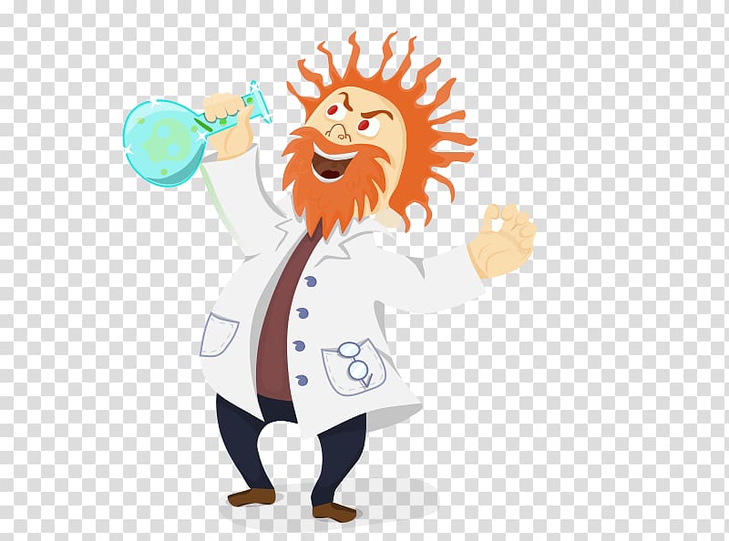 Mad scientist Science , Mad Student transparent background PNG clipart