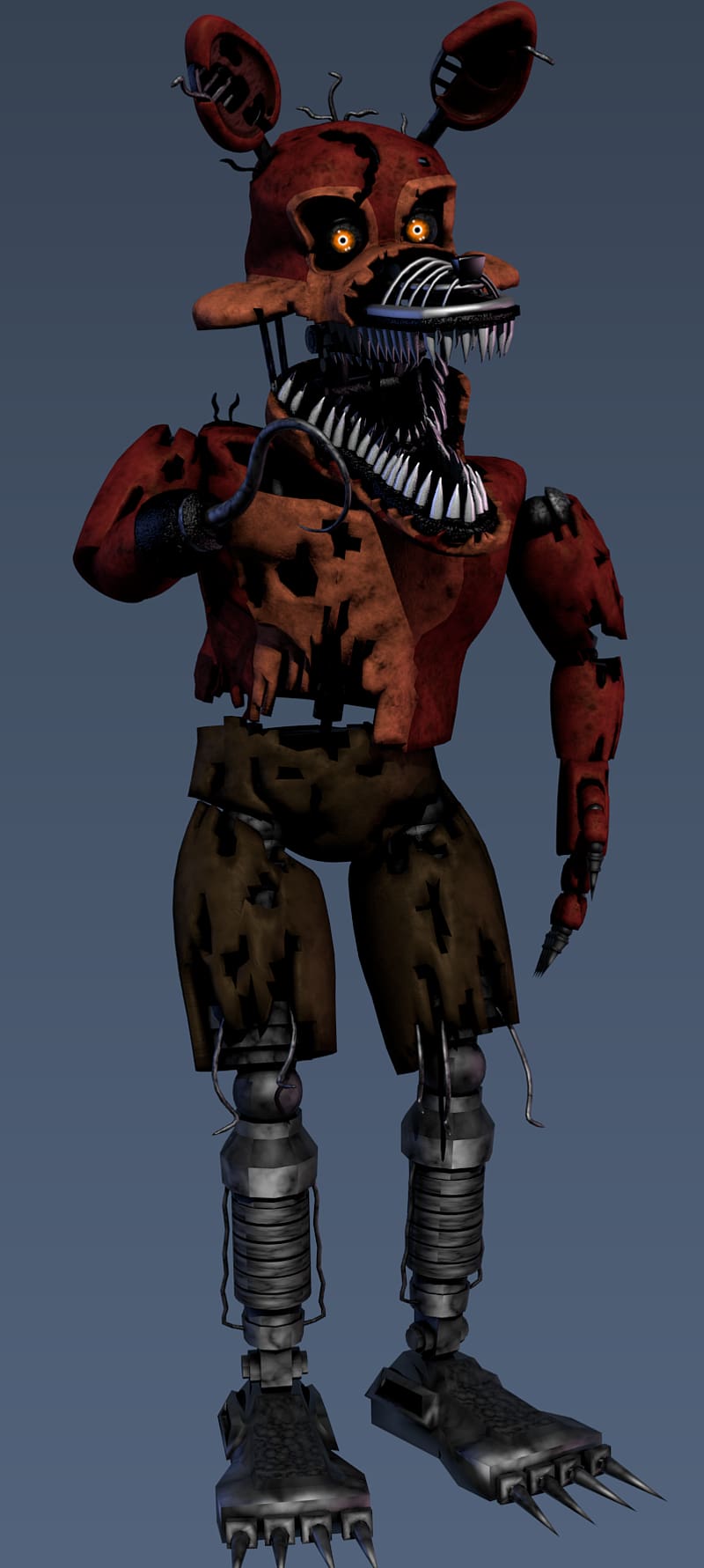 Five Nights at Freddy's 4 Nightmare Foxy, Png+