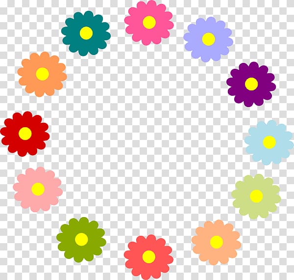 Rainbow rose Flower , Small Wreath transparent background PNG clipart