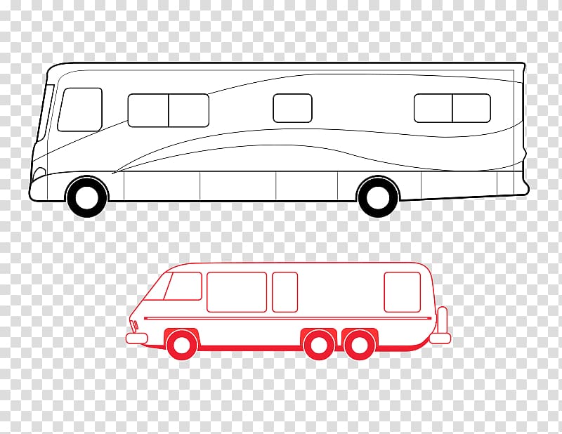 GMC motorhome Car Campervans , car transparent background PNG clipart