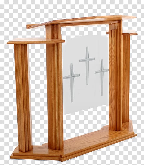 Pulpit Church Lectern Table Podium, Church Altar transparent background PNG clipart