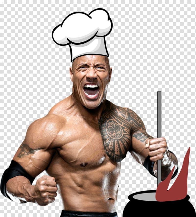 Dwayne Johnson WrestleMania 32 WWE Raw YouTube Cooking, dwayne johnson transparent background PNG clipart