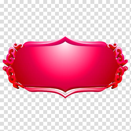 red wall decor , Red Computer file, Red frame material buckle Free transparent background PNG clipart