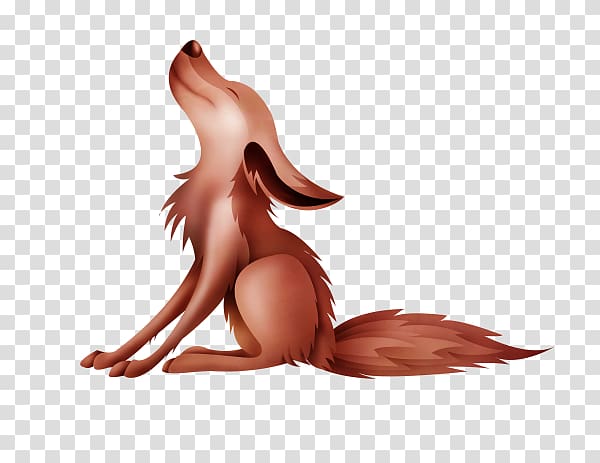 Gray wolf Red fox Coyote, fox transparent background PNG clipart