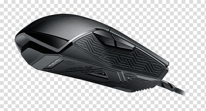 Computer mouse ROG Pugio Computer keyboard ASUS, Computer Mouse transparent background PNG clipart