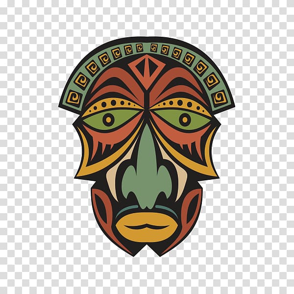 Traditional African masks African art, Africa transparent background PNG clipart