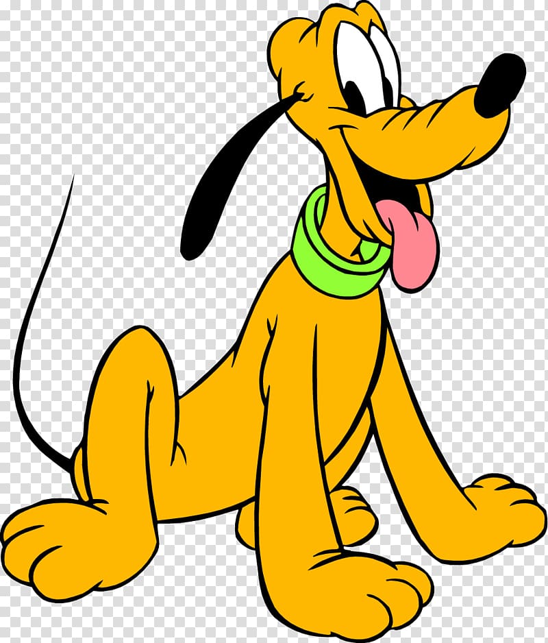 Pluto Mickey Mouse Donald Duck The Walt Disney Company , Dog pattern,Hand-painted cartoon dog transparent background PNG clipart
