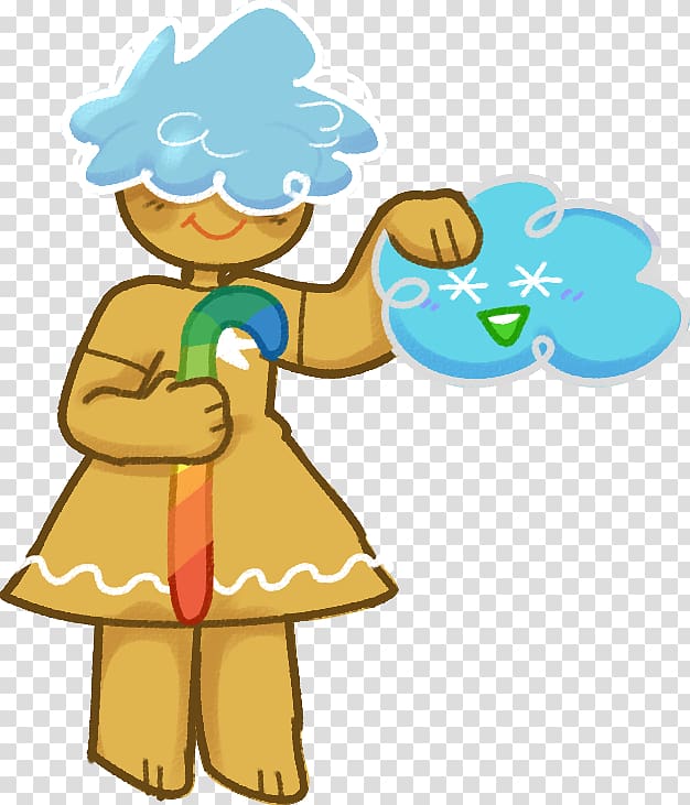 Fan art Rainbow cookie Drawing, cookierun transparent background PNG clipart
