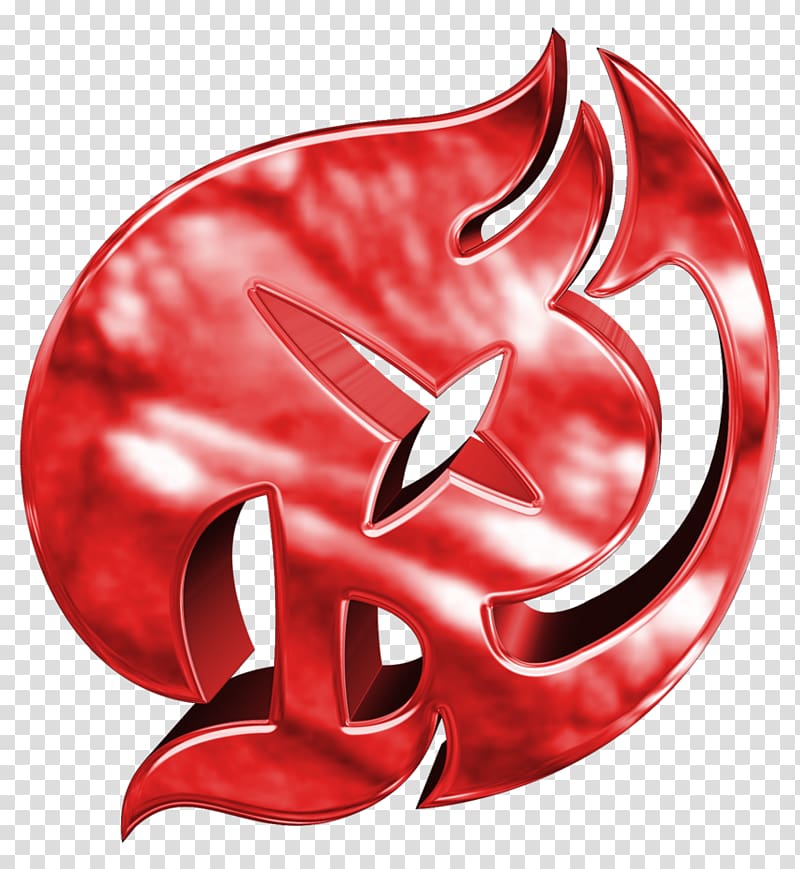 Fairy Tail Natsu Dragneel Symbol Grimoire Heart, fairy tail transparent background PNG clipart