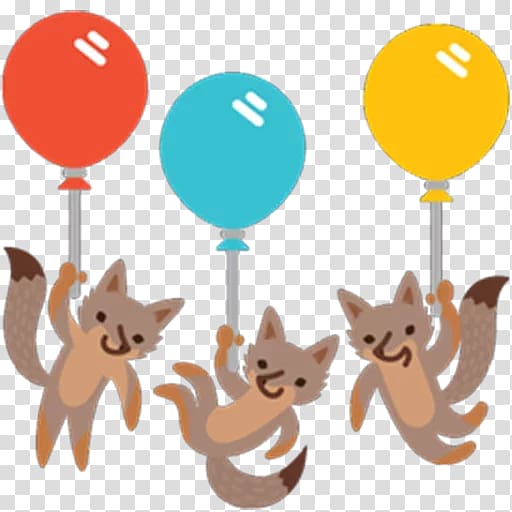 Facebook Messenger Sticker Fox Like button, facebook transparent background PNG clipart