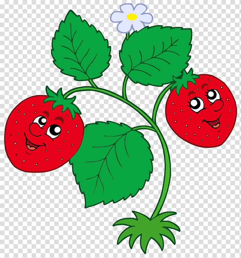 Strawberry , Cute strawberry transparent background PNG clipart