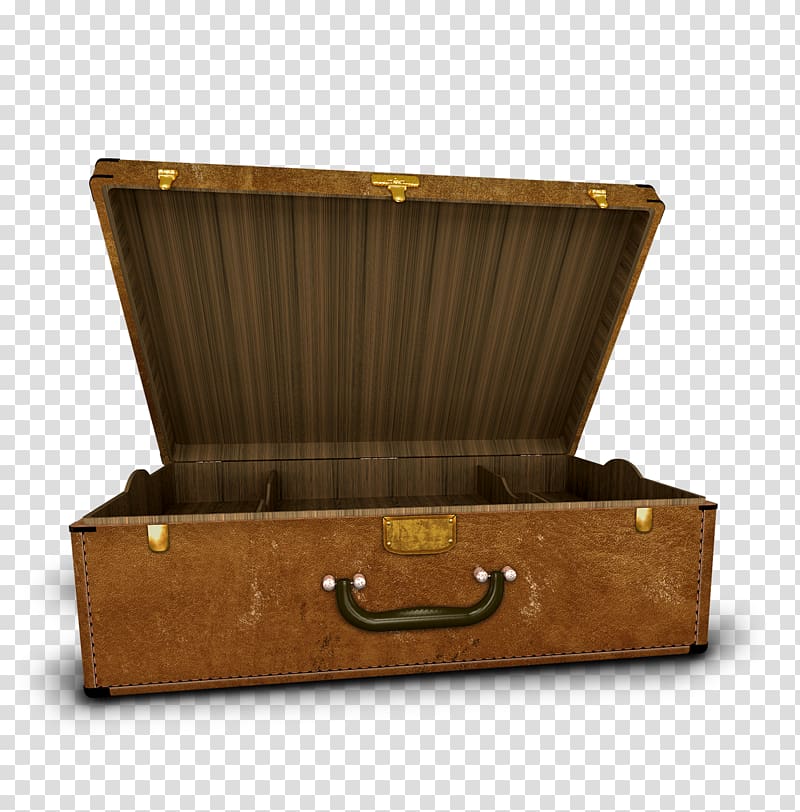 Trunk Clothes steamer Suitcase Clothing, box transparent background PNG clipart