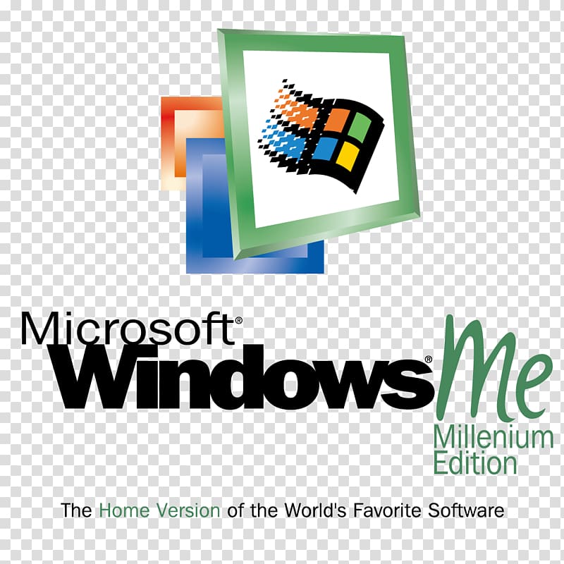 Windows ME Microsoft Windows Operating system Windows 98, Windows logo elements transparent background PNG clipart