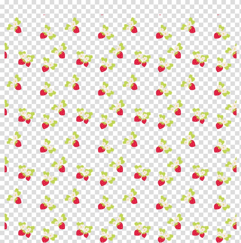 Strawberry Aedmaasikas Pattern, Red strawberry pattern transparent background PNG clipart