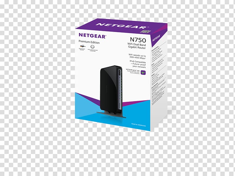 Multimedia Wireless router Netgear Wi-Fi, fragmentation header box transparent background PNG clipart