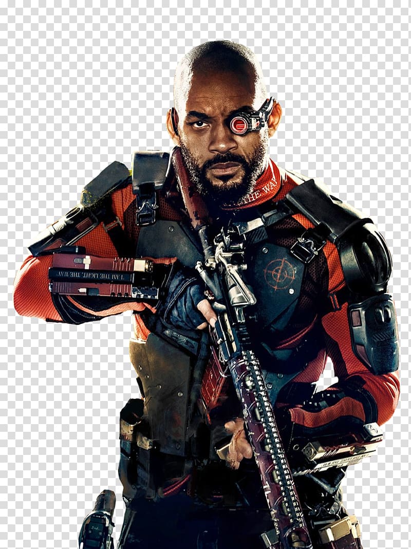 Suicide Squad Deadshot, Will Smith Deadshot Suicide Squad Film Producer, cover transparent background PNG clipart