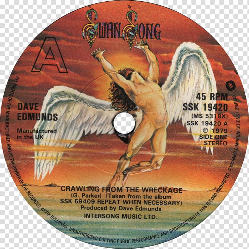 Swan Song Records Bad Company Led Zeppelin Physical Graffiti, Crawling transparent background PNG clipart
