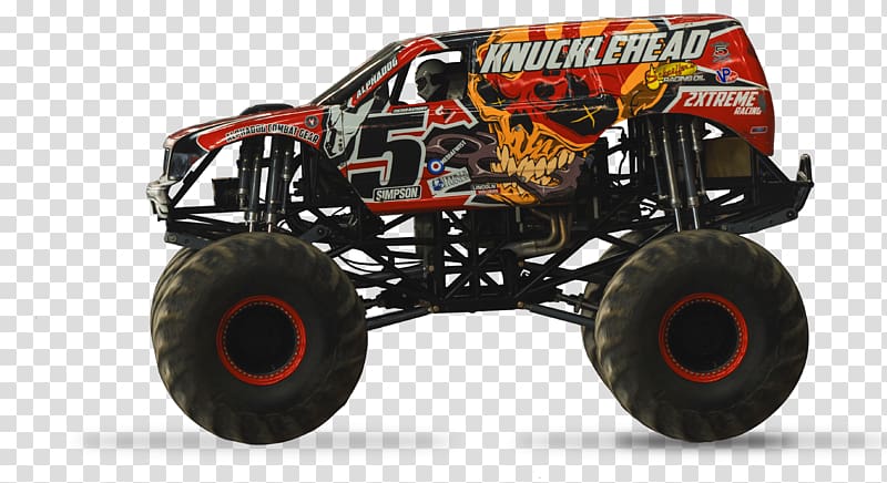 Radio-controlled car Monster truck 2Xtreme Racing, car transparent background PNG clipart