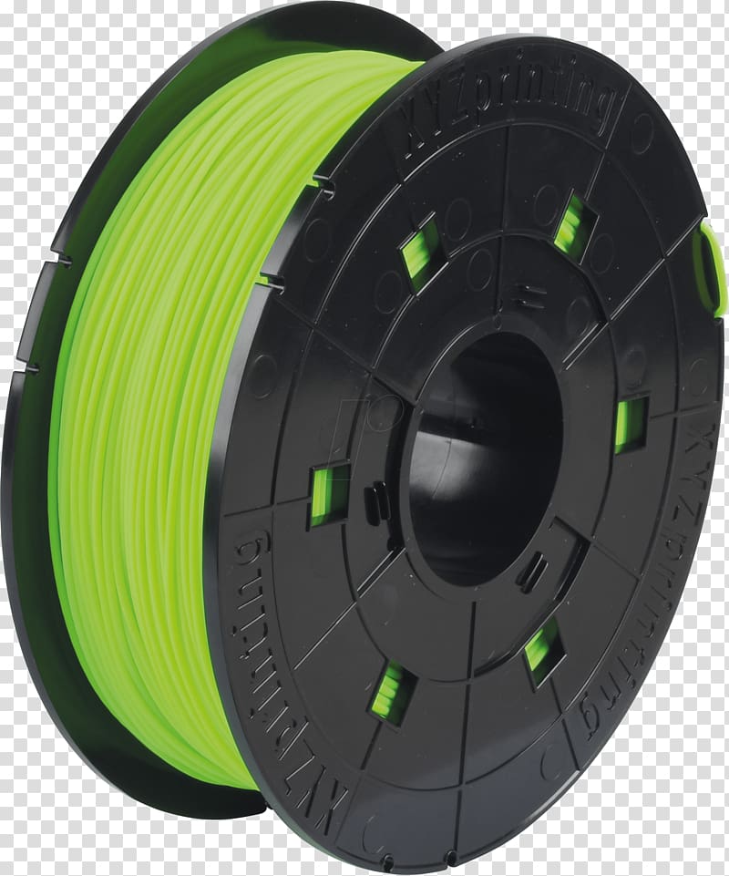 Tire Green, violet filament transparent background PNG clipart
