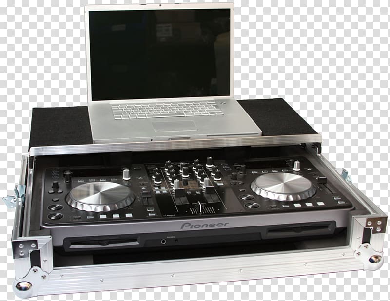 Road case DJ controller Disc jockey Audio Prabhat Sound Systems, Pioneer Day transparent background PNG clipart