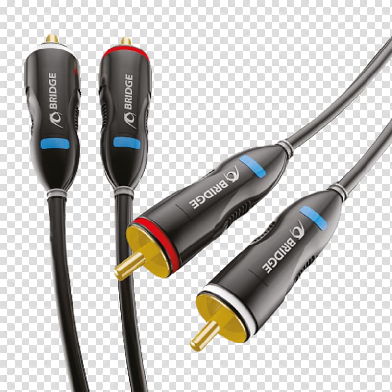 Electrical cable Contract bridge RCA connector Audio, design transparent background PNG clipart