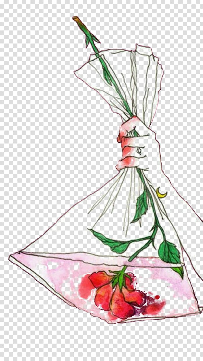 Drawing Art Illustration, Creative Rose transparent background PNG clipart