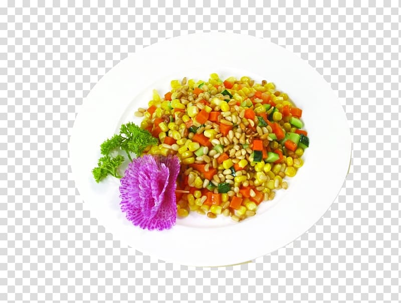 Vegetarian cuisine Vegetable Maize Corn kernel, Pine nut corn transparent background PNG clipart