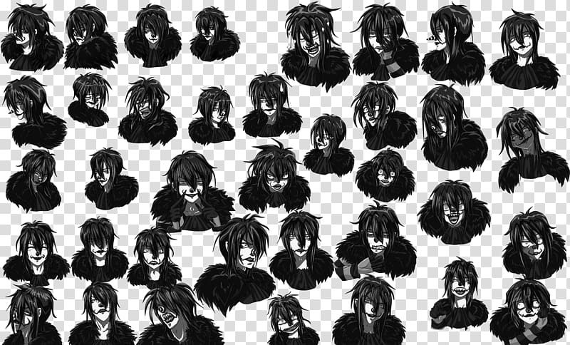 Laughing Jack Laughter Creepypasta , face expressions transparent background PNG clipart