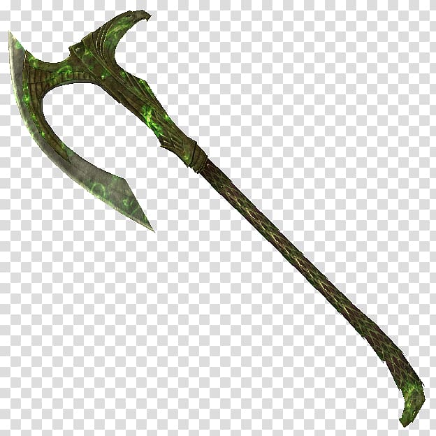 The Elder Scrolls Online The Elder Scrolls V: Skyrim – Dragonborn Battle axe Sword, Axe transparent background PNG clipart