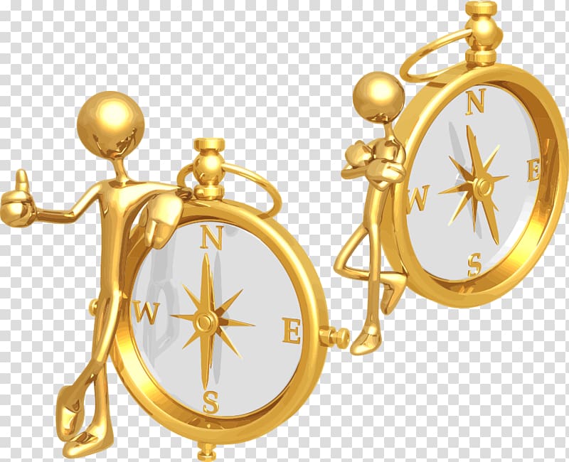 Gold , Compass golden villain transparent background PNG clipart