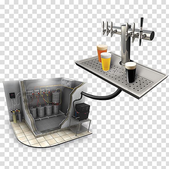 Draught beer Keg Brewery Bar, beer bar transparent background PNG clipart