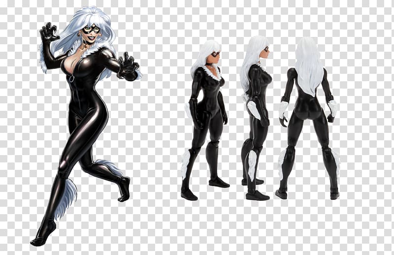 Felicia Hardy Marvel: Avengers Alliance Black Panther Spider-Man Marvel Comics, black cat transparent background PNG clipart