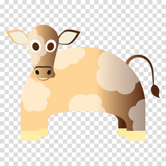 Dairy cattle , Flying Cow transparent background PNG clipart